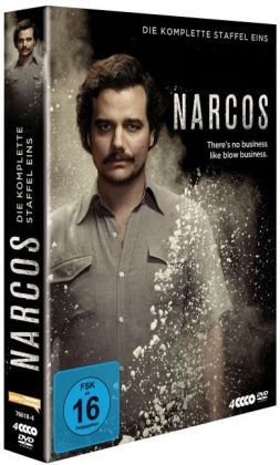 Narcos. Staffel.1, 4 DVDs