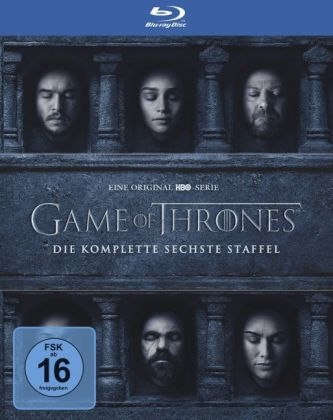 Game of Thrones. Staffel.6, 4 Blu-rays - George R. R. Martin