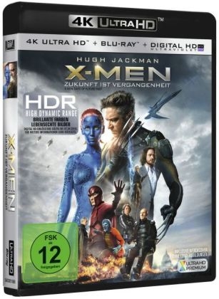 X-Men - Zukunft ist Vergangenheit 4K, 1 UHD-Blu-ray + 1 Blu-ray + Digital HD UV