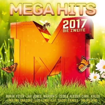 MegaHits 2017 - Die Zweite, 2 Audio-CDs -  Various