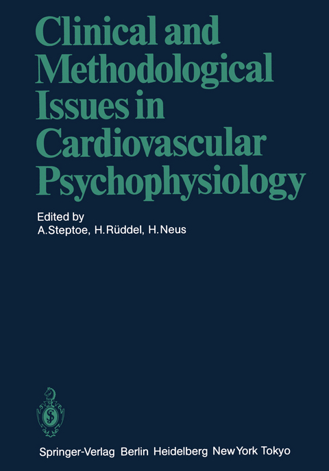 Clinical and Methodological Issues in Cardiovascular Psychophysiology - 