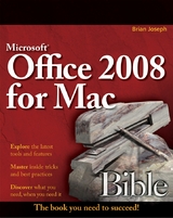 Microsoft Office 2008 for Mac Bible - Sherry Kinkoph Gunter, Jennifer Ackerman Kettell, Greg Kettell