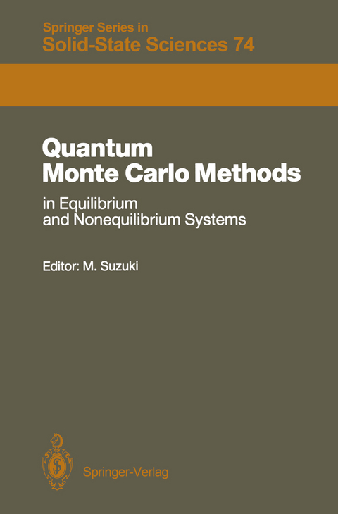 Quantum Monte Carlo Methods in Equilibrium and Nonequilibrium Systems - 