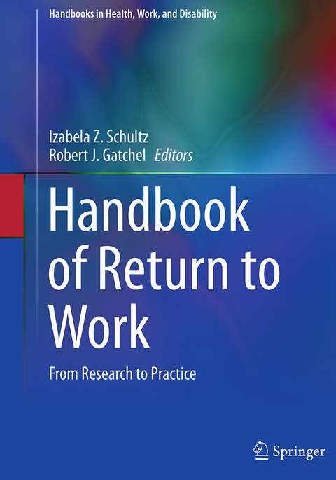 Handbook of Return to Work - 