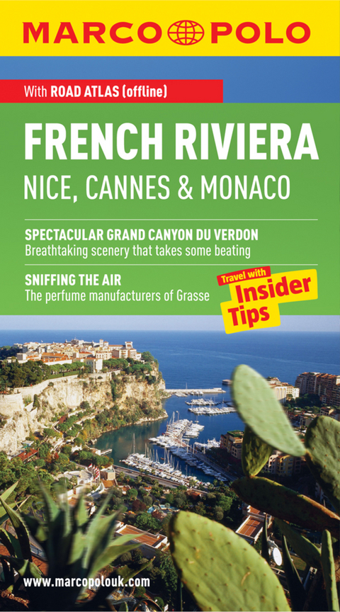 French Riviera Marco Polo Travel Guide - Peter Bausch