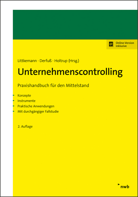 Unternehmenscontrolling - Jan Auerbach, Klaus Derfuß, David Eisenberg, Sonja Eisenberg, Axel Fietz, Michael Holtrup, Stefan Höppe, Stephan Körner, Jörn Littkemann, Sarah Maizi, Marcel Naber, Florian Oldenburg-Tietjen, Klaus Schulte, Sonia Schwarzer, Shaereh Shalchi