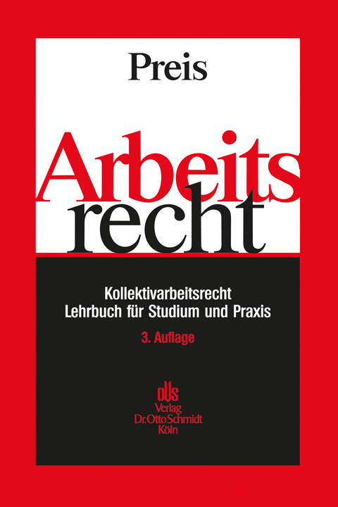 Arbeitsrecht - Ulrich Preis