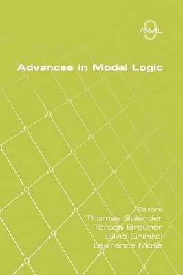 Advances in Modal Logic Volume 9 - 