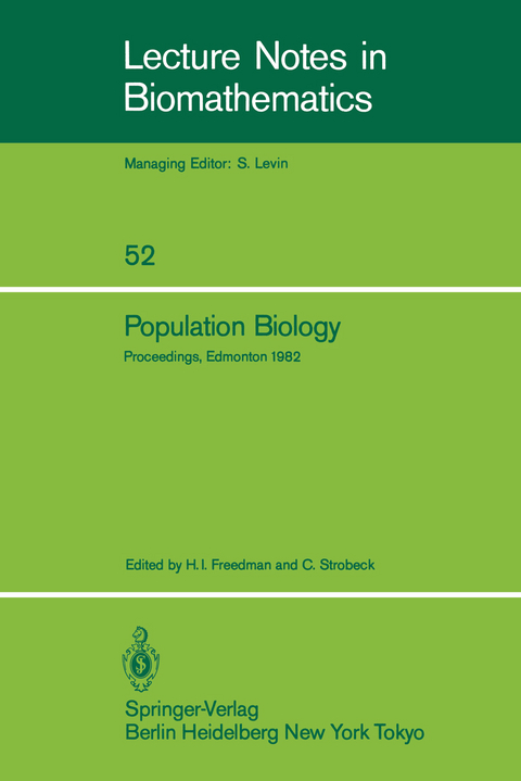 Population Biology - 