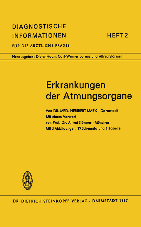 Erkrankungen der Atmungsorgane - H. Marx