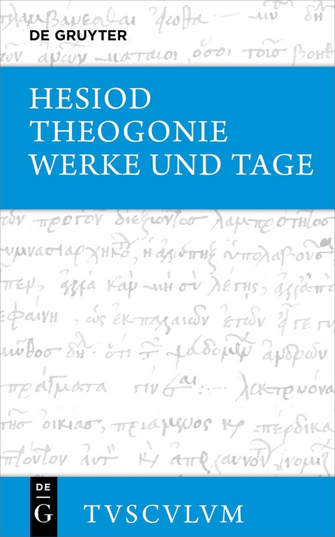 Theogonie / Werke und Tage -  Hesiod