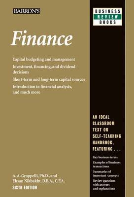 Finance - Ehsan Nikbakht, A.A. Groppelli