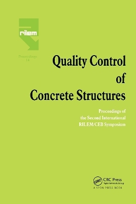 Quality Control of Concrete Structures - 