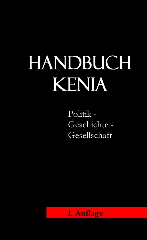 Kleines Handbuch Kenia - Werner Berndt