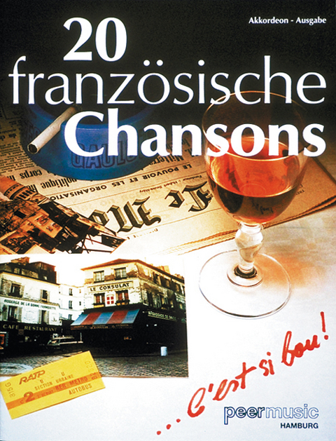 Zwanzig französische Chansons - Charles Aznavour, Gilbert Becaud, C. Blondy, P. Perrin, Jaques Brel, M. Bukey, L. Ferrari, L. Ferré, M. Fugain, S. Gainsbourg, H. Giraud, F. Lai, M. Legrand, M. Magne, R. Marbot, M. Philippe-Gérard, M. Polnareff, J. Villard