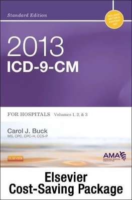 2013 ICD-9-CM for Hospitals, Volumes 1, 2 & 3 Standard Edition with CPT 2012 Standard Edition Package - Carol J Buck