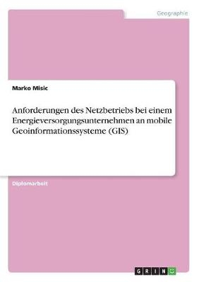 Anforderungen des Netzbetriebs bei einem Energieversorgungsunternehmen an mobile Geoinformationssysteme (GIS) - Marko Misic