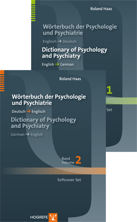 Woerterbuch Der Psychologie Und Psychiatrie / Dictionary of Psychology and Psychiatry - Roland Haas