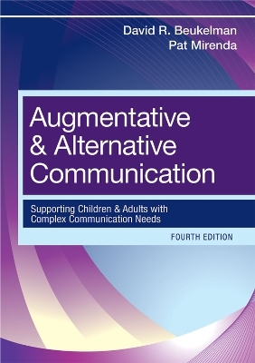 Augmentative & Alternative Communication - David R. Beukelman, Pat Mirenda