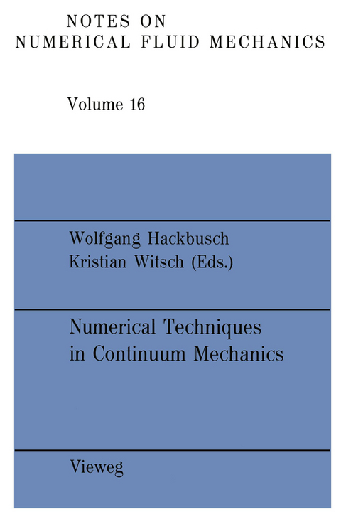 Numerical Techniques in Continuum Mechanics - 