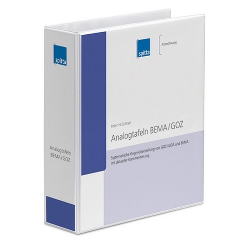 Analogtafeln BEMA/GOZ - 