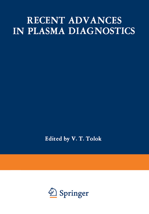 Recent Advances in Plasma Diagnostics / Diagnostika Plasmy / Диагностика Плазмы - 