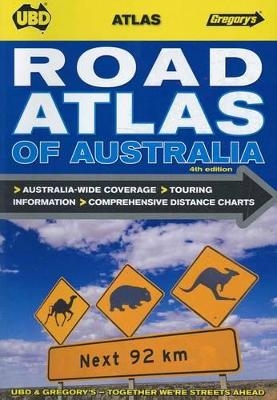 Road Atlas of Australia 4th ed -  UBD Gregory's