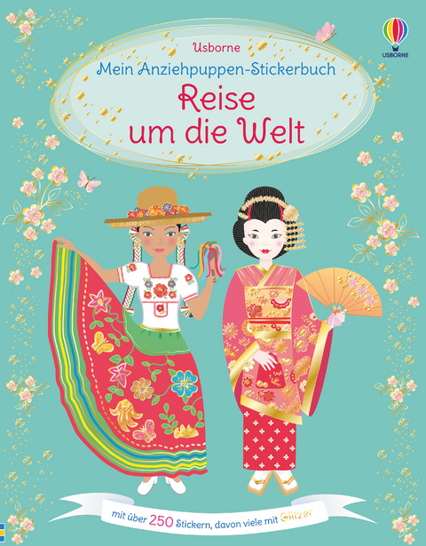 Mein Anziehpuppen-Stickerbuch: Reise um die Welt - Emily Bone