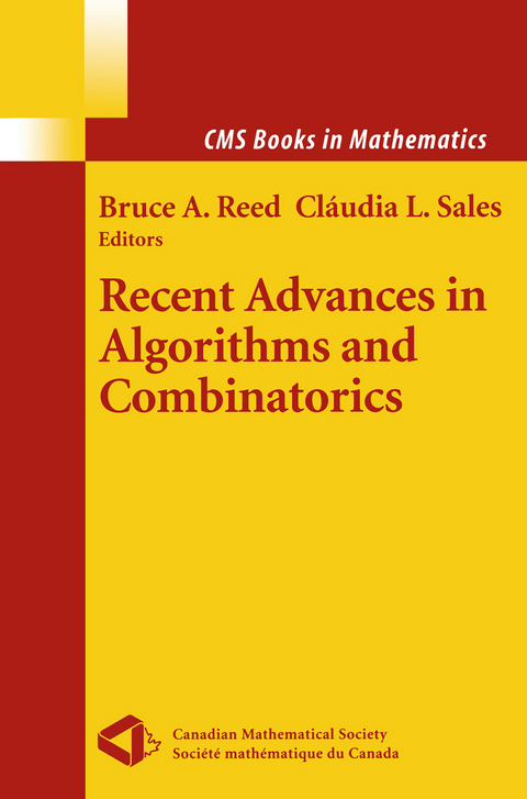 Recent Advances in Algorithms and Combinatorics - 