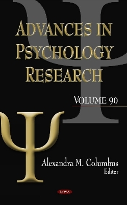 Advances in Psychology Research - 