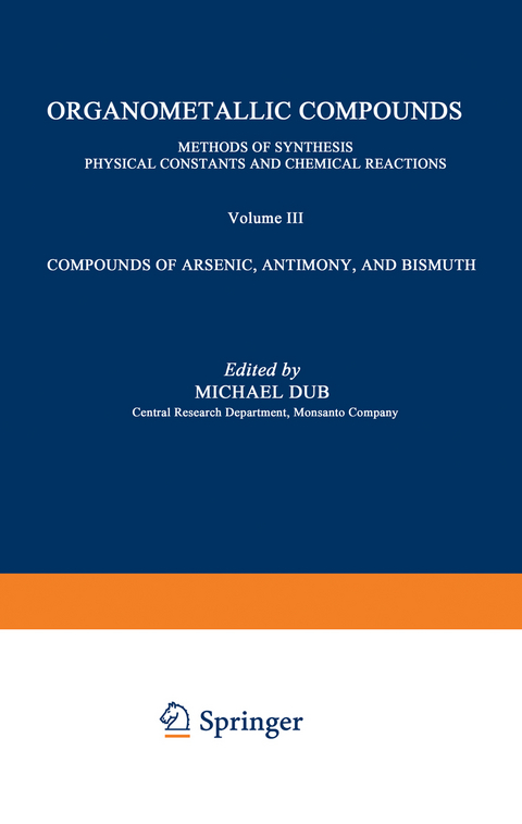 Compounds of Arsenic, Antimony, and Bismuth - 