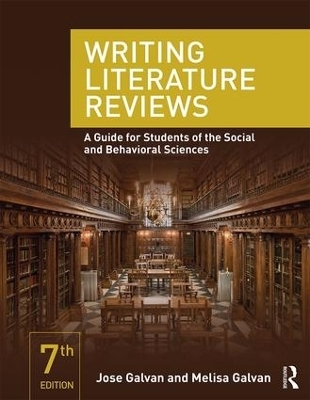 Writing Literature Reviews - Jose L. Galvan, Melisa C. Galvan