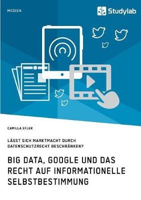 Big Data, Google und das Recht auf informationelle Selbstbestimmung - Camilla Efler