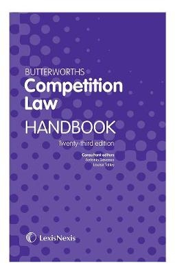 Butterworths Competition Law Handbook - 