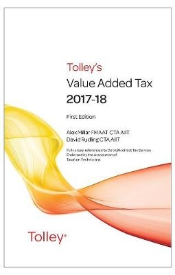 Tolley's Value Added Tax 2017-18 (includes First and Second editions) - Louise Hemmingsley