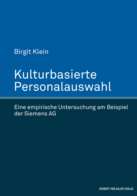 Kulturbasierte Personalauswahl - Birgit Klein