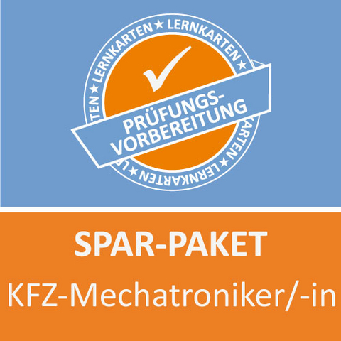 Lernkarten Paket Kraftfahrzeugmechatroniker - Michaela Rung-Kraus