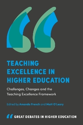 Teaching Excellence in Higher Education - 