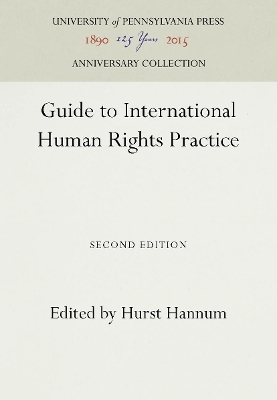 Guide to International Human Rights Practice - 