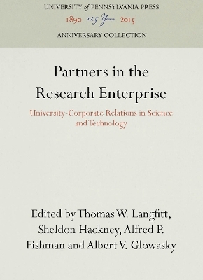 Partners in the Research Enterprise - 