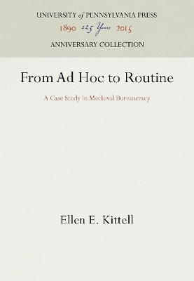 From Ad Hoc to Routine - Ellen E. Kittell