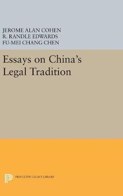 Essays on China's Legal Tradition - 