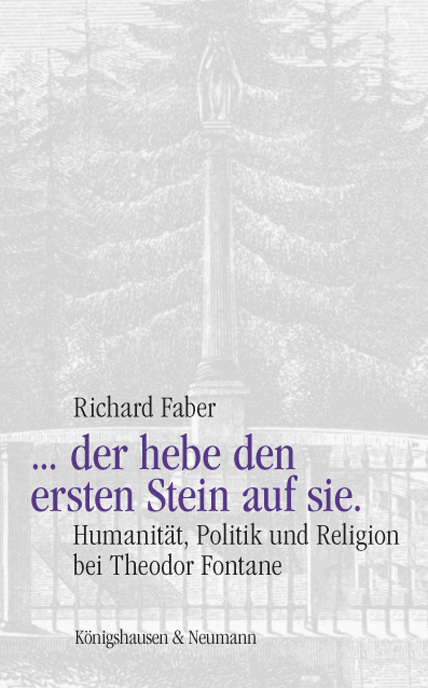 ... der hebe den ersten Stein auf sie. - Richard Faber