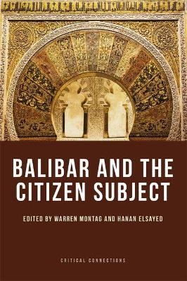 Balibar and the Citizen Subject - 