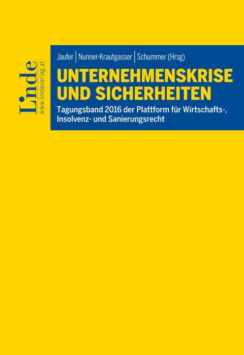 Unternehmenskrise und Sicherheiten - 