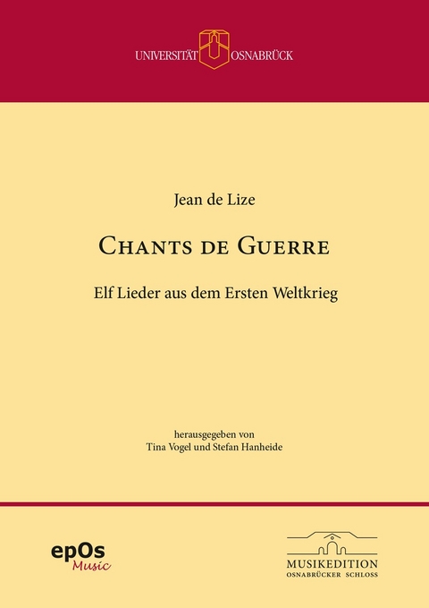 Jean de Lize: Chants de Guerre - 