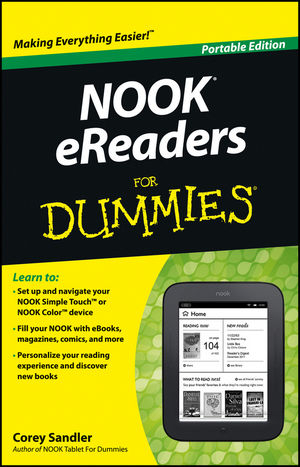 Nook eReaders For Dummies - Corey Sandler