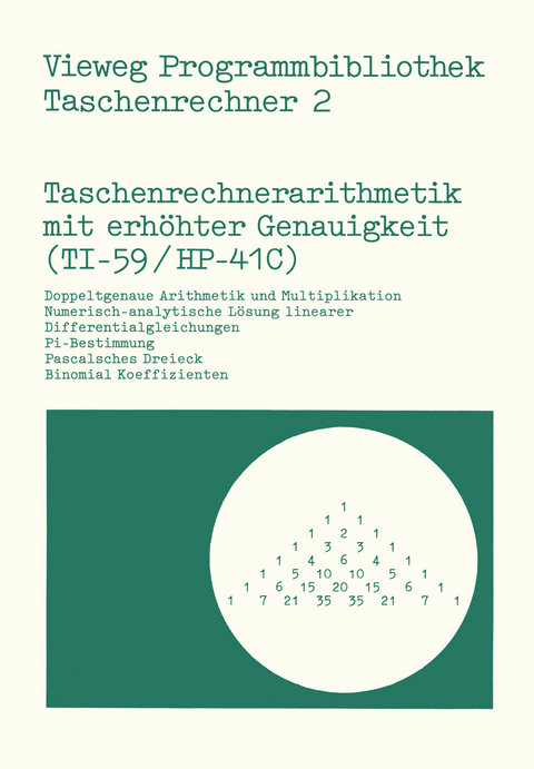 Taschenrechnerarithmetik mit erhöhter Genauigkeit (TI-59/HP-41C) - Peter G. Poloczek