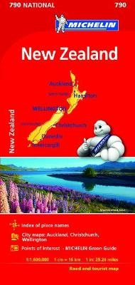 Michelin New Zealand Map # 790 -  Michelin