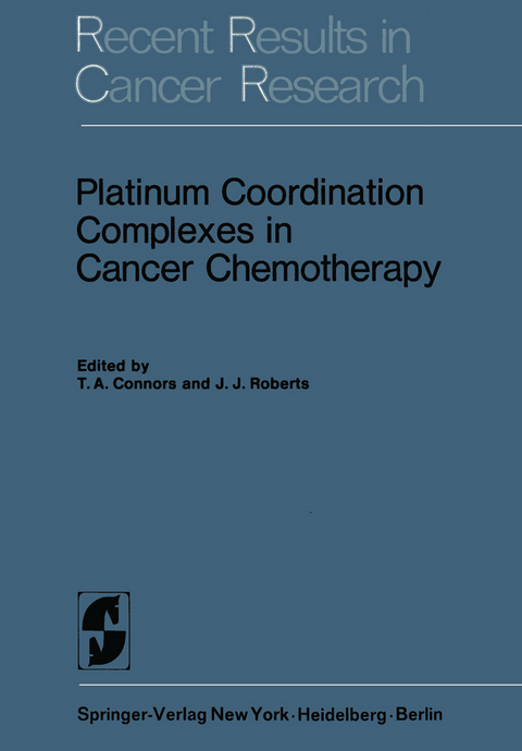 Platinum Coordination Complexes in Cancer Chemotherapy - 